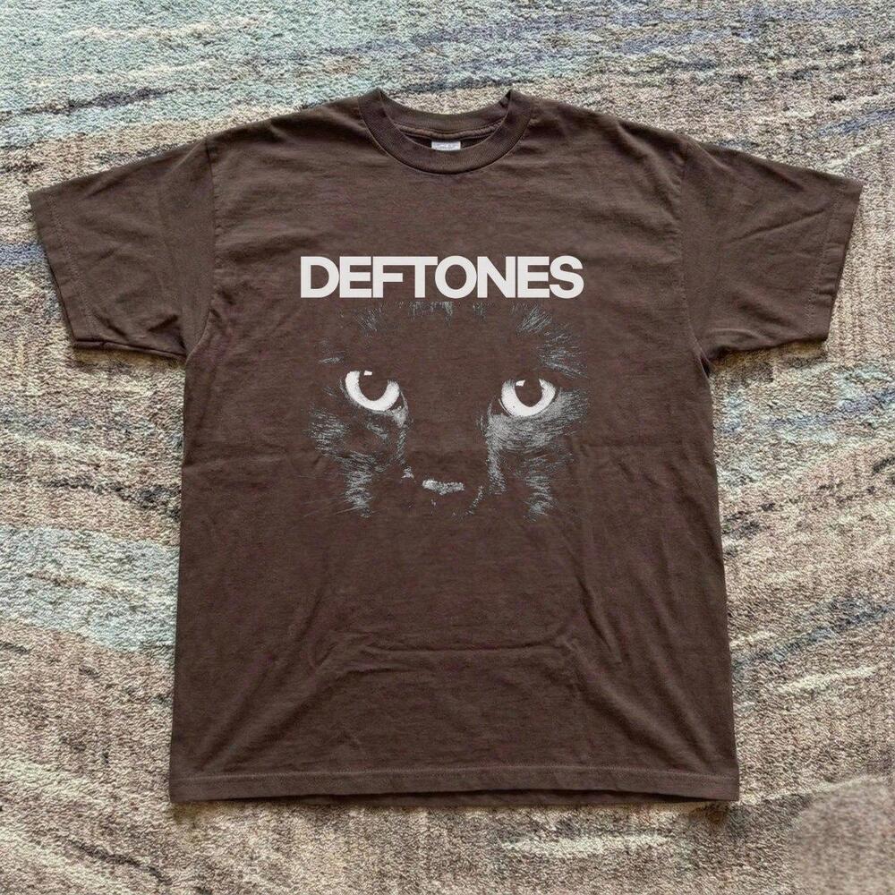 Brown Deftones Band Tee